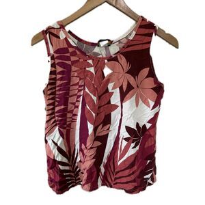 Wild Mango Hawaii Women's Hawaiian Tropical Tank Top XS